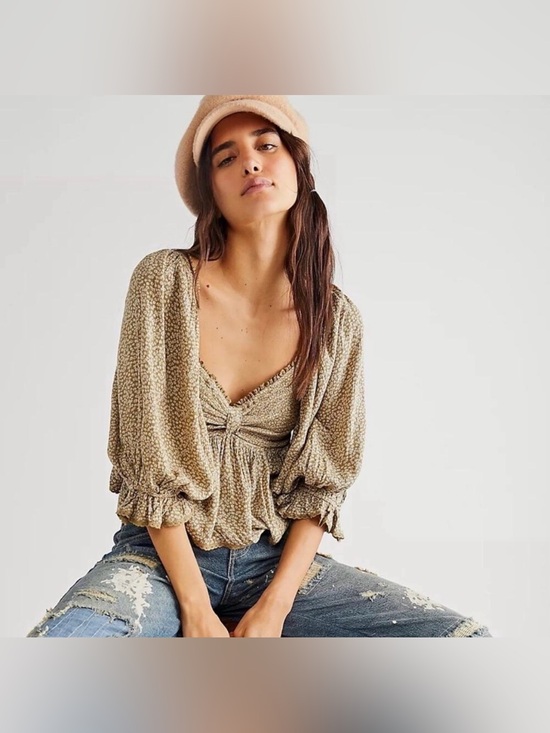 Free People Tops - Free People Britney Printed Top